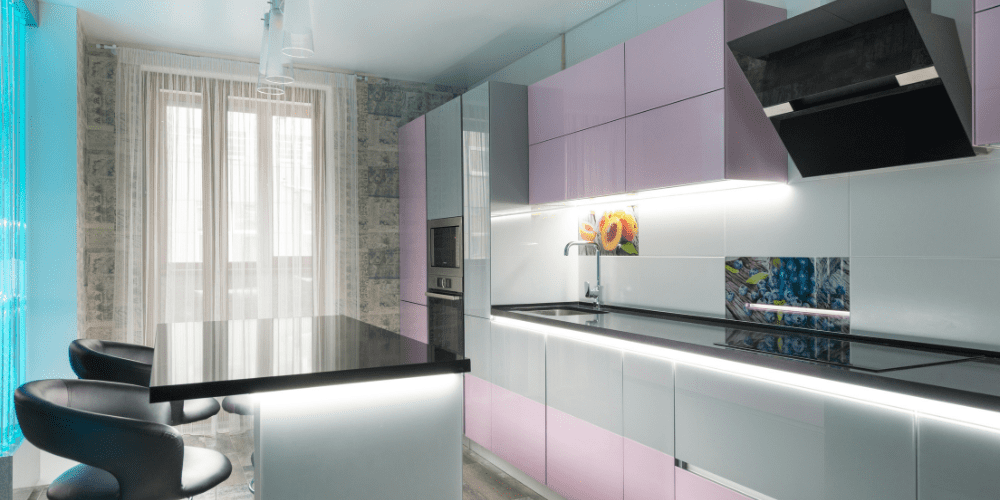 Simple, modern kitchen design